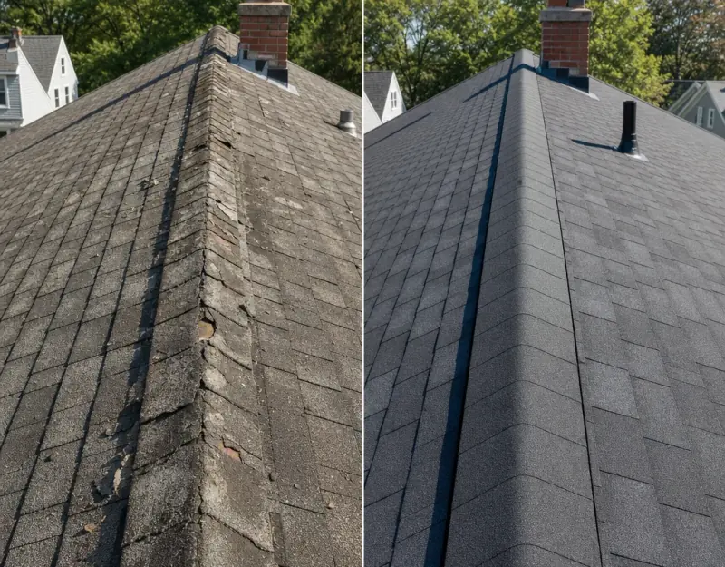 Roofing transformation in the Akron area