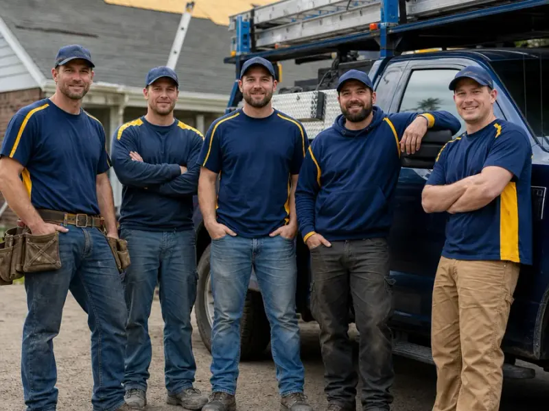 Local Akron roofing team ready to help